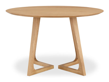 Godenza Oak Round Dining Table - Ornate Home