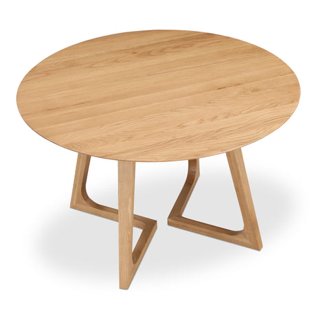 Godenza Oak Round Dining Table - Ornate Home