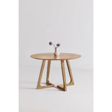Godenza Oak Round Dining Table - Ornate Home