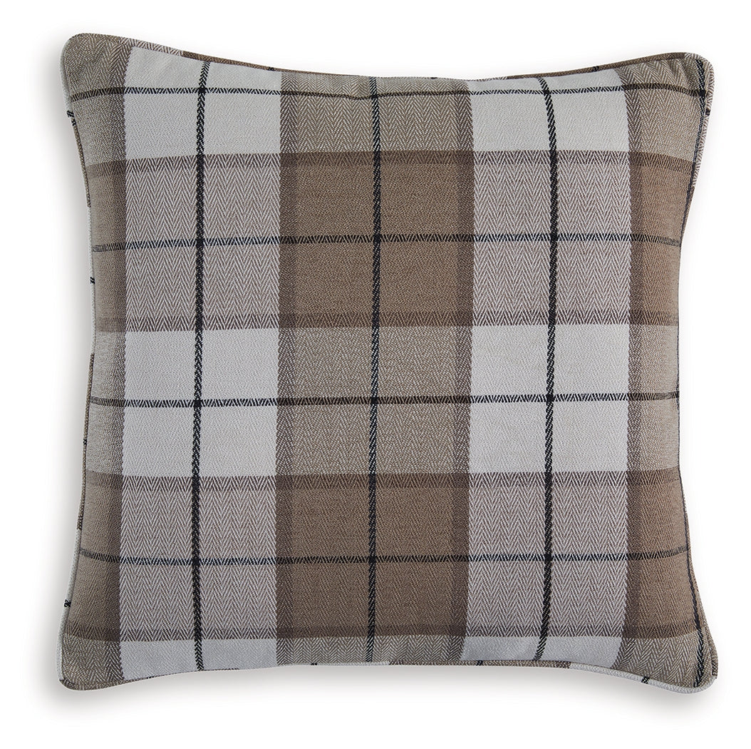 Godricton Brown/Black/Cream Pillow - Ornate Home