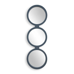 Going In Circles Blue/Gray Mirror - Ornate Home
