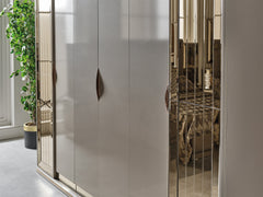 Gokce Light Brown Wardrobe - Ornate Home