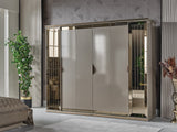 Gokce Light Brown Wardrobe