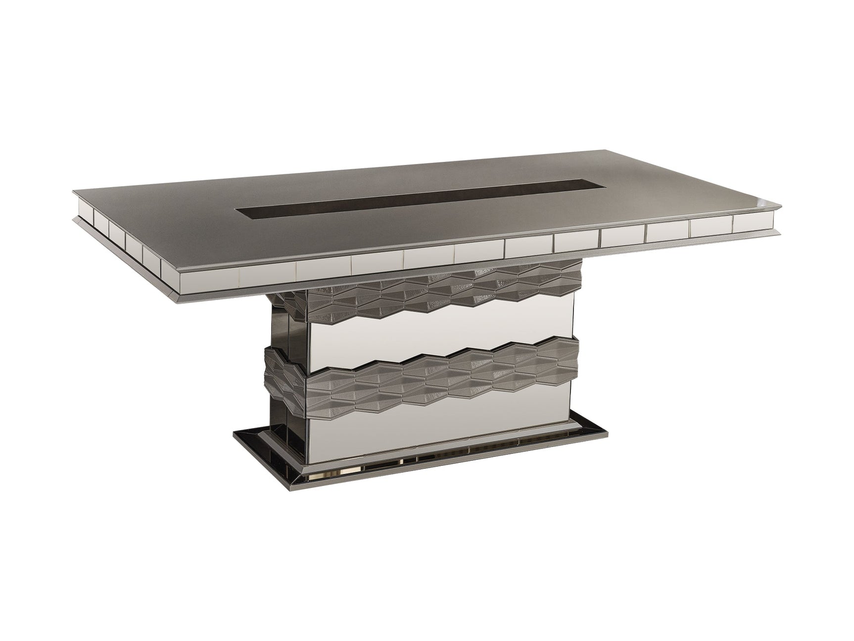 Gokce Light Brown Dining Table