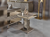 Gokce Light Brown End Table