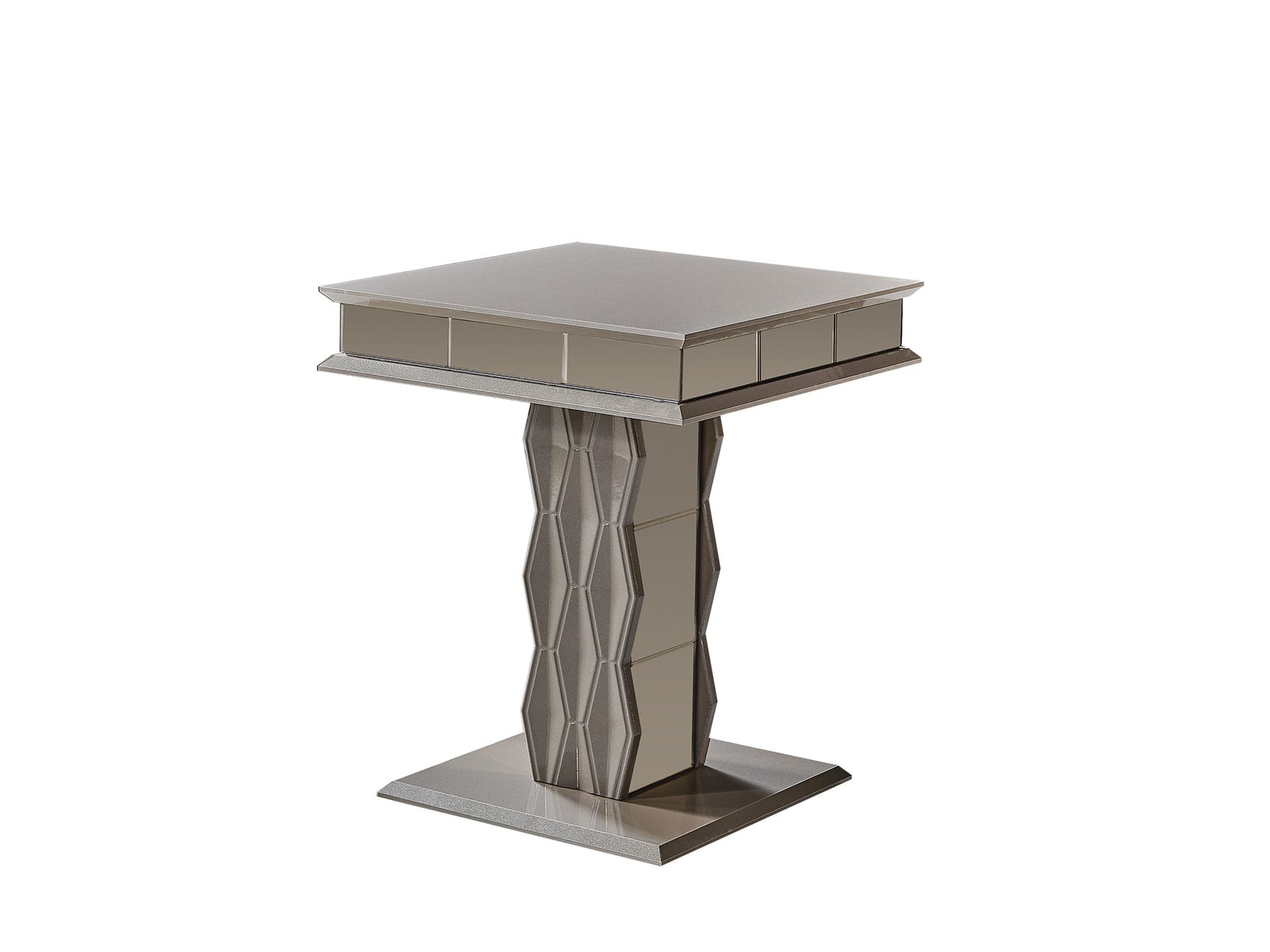 Gokce Light Brown End Table