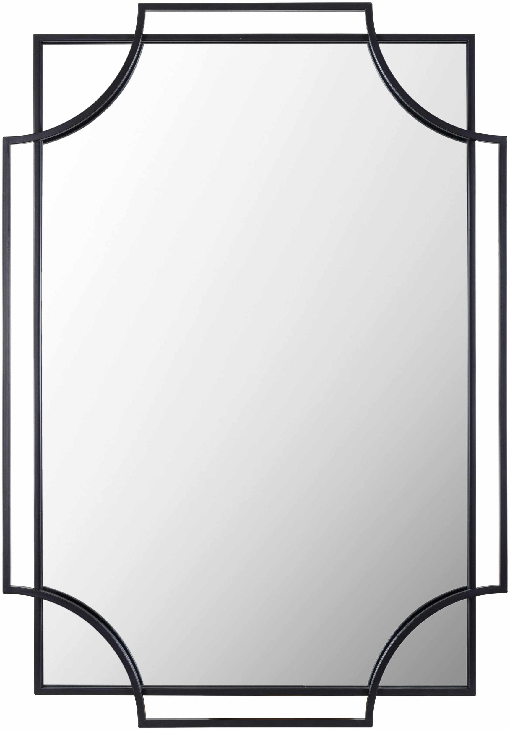 Golasecca Black Frame Mirror - Clearance - Ornate Home