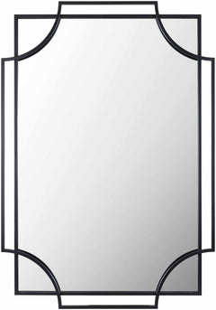 Golasecca Black Frame Mirror - Clearance - Ornate Home
