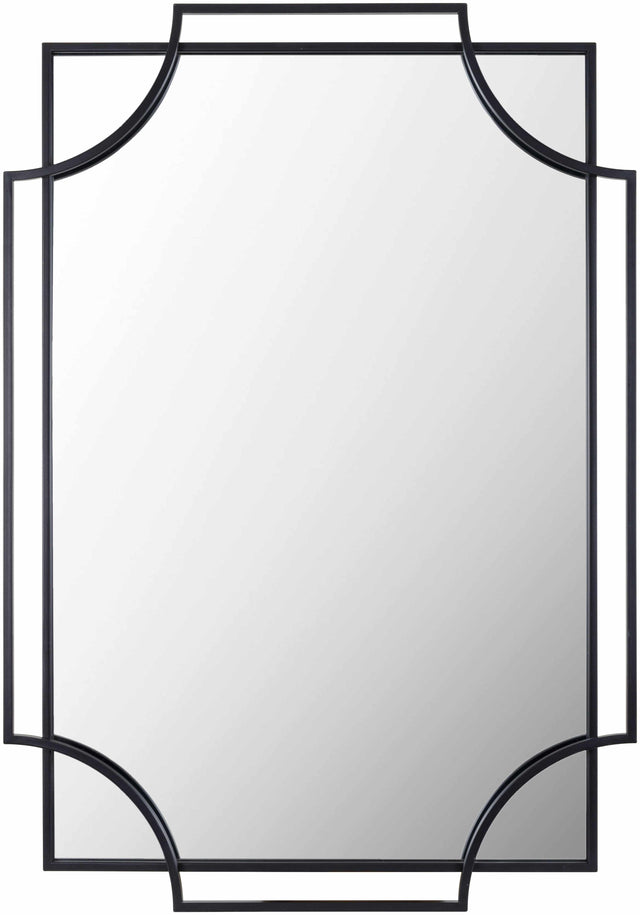 Golasecca Black Frame Mirror - Clearance - Ornate Home