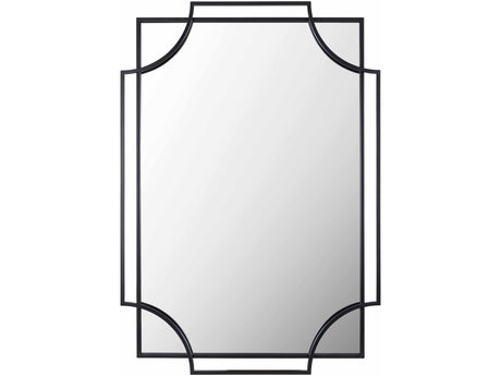 Golasecca Black Frame Mirror - Ornate Home