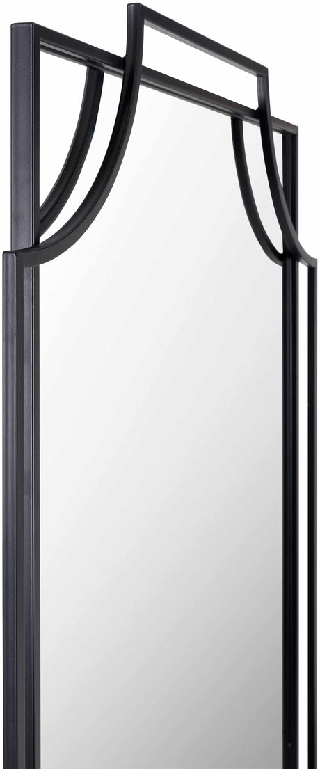 Golasecca Black Frame Mirror - Ornate Home