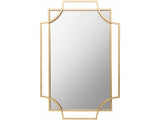 Golasecca Brass Frame Gold Mirror - Ornate Home