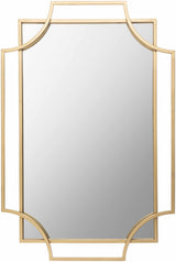Golasecca Brass Frame Gold Mirror - Ornate Home