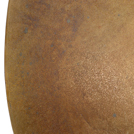 Golbez Antique Brass Dining Table - Ornate Home