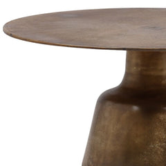 Golbez Vintage Brass Coffee Table - Ornate Home