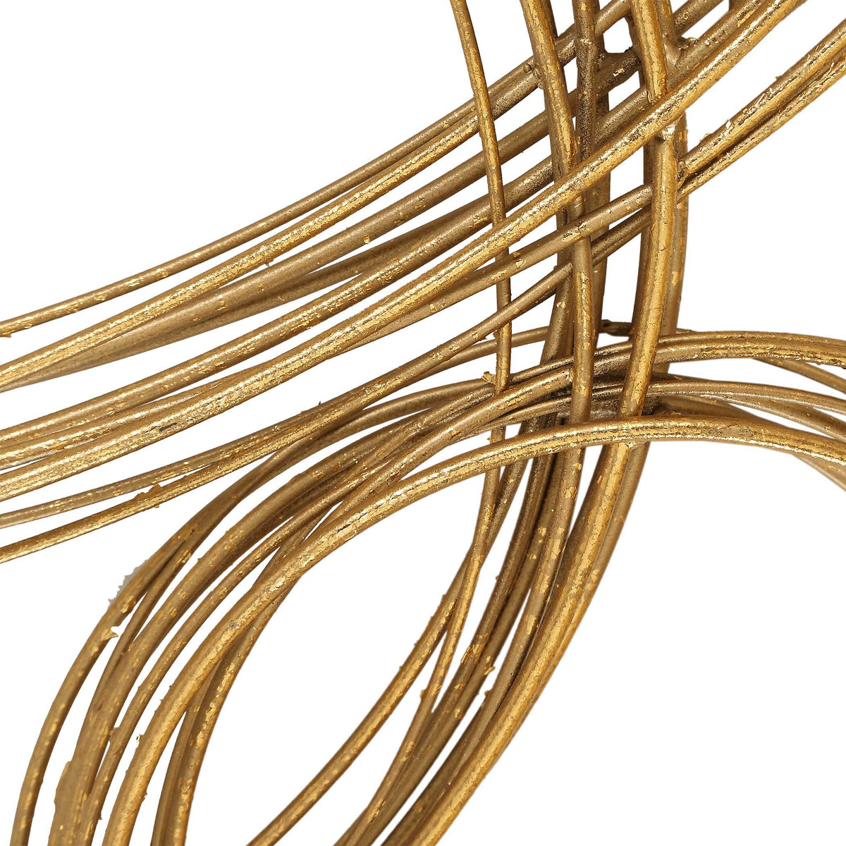 Golden Bubbles Metal Wall Decor - Ornate Home