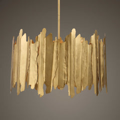 Golden Gate 8 Light Industrial Pendant - Ornate Home
