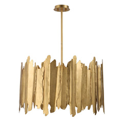 Golden Gate 8 Light Industrial Pendant - Ornate Home
