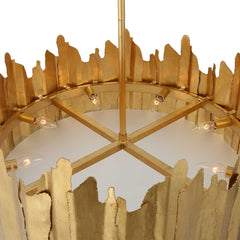 Golden Gate 8 Light Industrial Pendant - Ornate Home