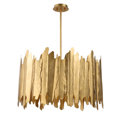Golden Gate 8 Light Industrial Pendant - Ornate Home