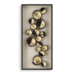 Golden Hour Black/Bronze/Gold Shadow Box - Ornate Home