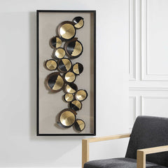 Golden Hour Black/Bronze/Gold Shadow Box - Ornate Home
