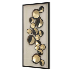 Golden Hour Black/Bronze/Gold Shadow Box - Ornate Home