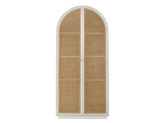 Golden Hour Glacier/White Utility Cabinet - Ornate Home