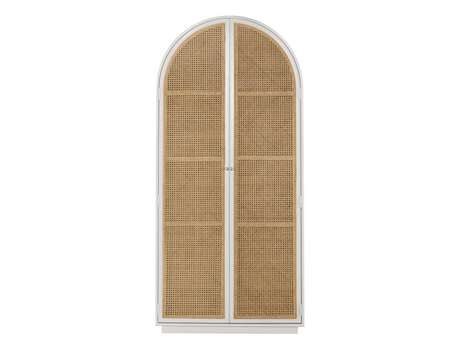 Golden Hour Glacier/White Utility Cabinet - Ornate Home