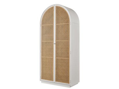 Golden Hour Glacier/White Utility Cabinet - Ornate Home