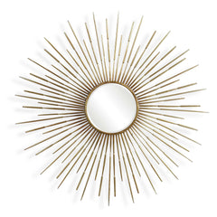 Golden Rays Starburst Mirror - Ornate Home