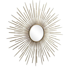 Golden Rays Starburst Mirror - Ornate Home