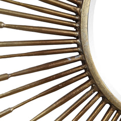 Golden Rays Starburst Mirror - Ornate Home
