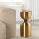 Golden Vessel Modern Accent Table - Ornate Home