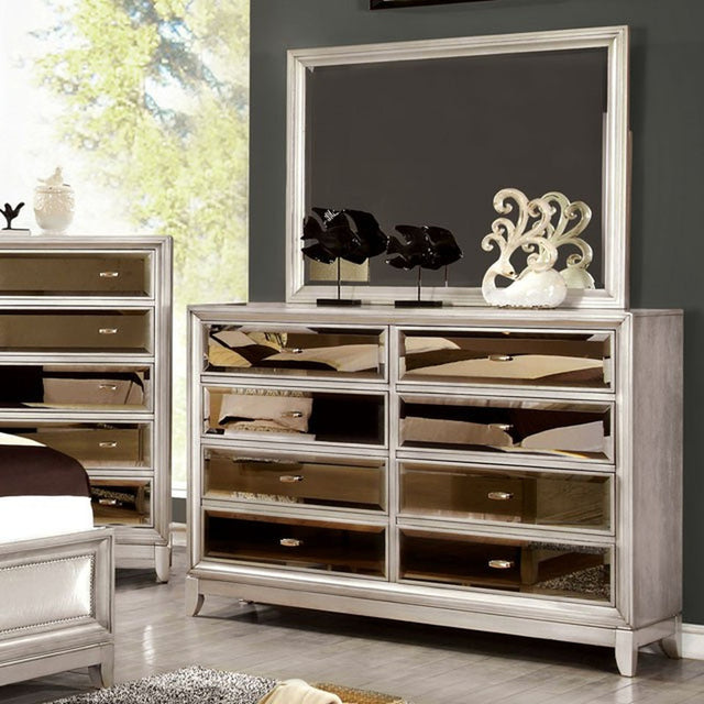 Golva Silver Dresser - Ornate Home