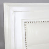 Golva White Queen Bed - Ornate Home