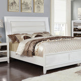 Golva White Queen Bed - Ornate Home