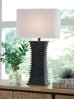 Golzar Black Table Lamp - Ornate Home