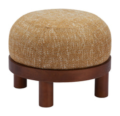Gome Oat Yellow Ottoman - Ornate Home