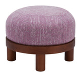 Gome Purple Ottoman Wisteria - Ornate Home