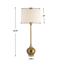 Good As Gold Buffet Lamp - Ornate Home