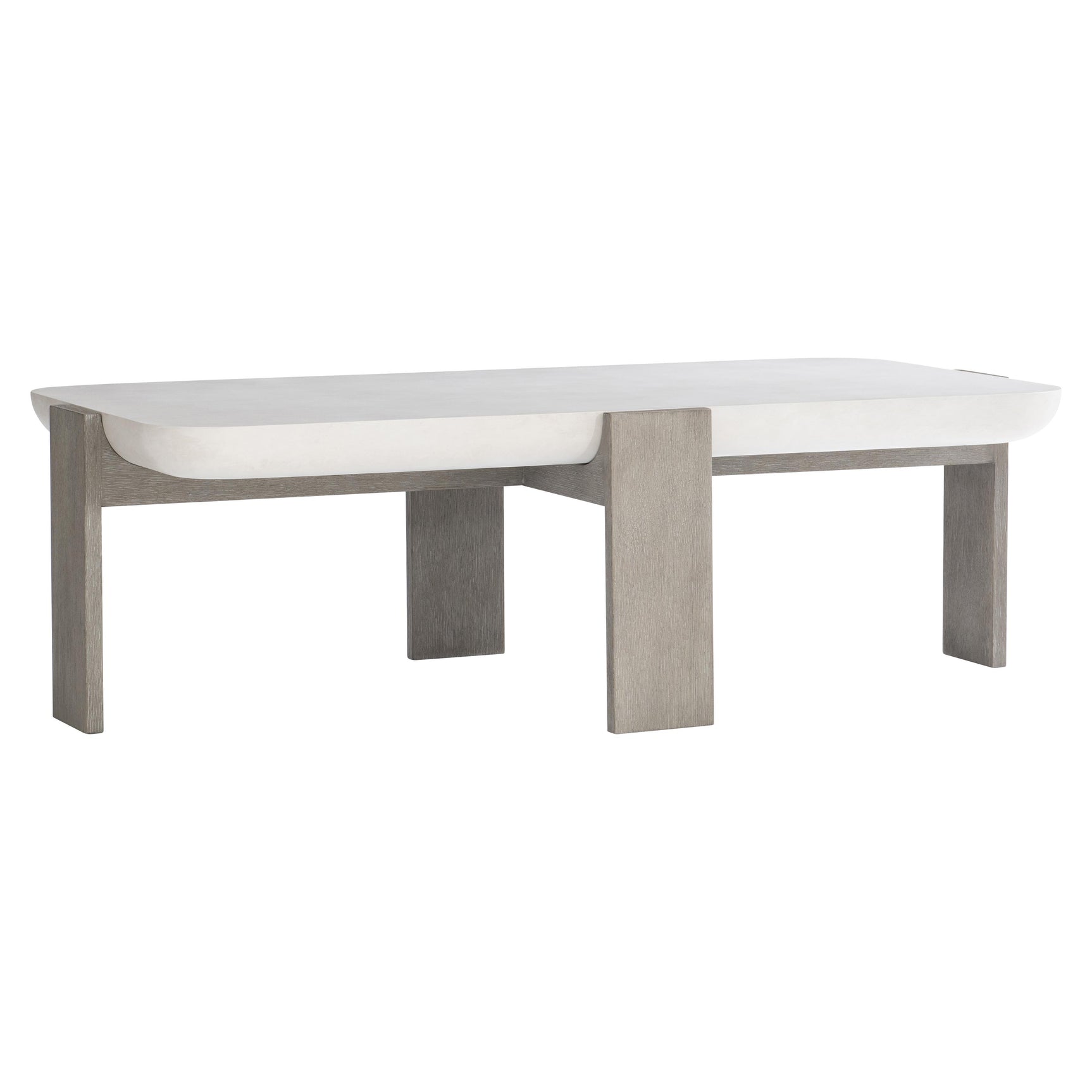 Gooding Sand Grey/Flint Cocktail Table - Ornate Home