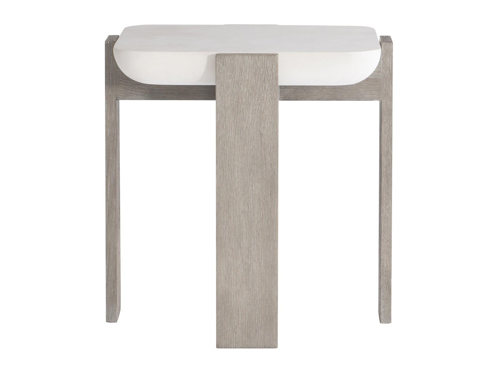 Gooding Sand Grey/Flint Side Table - Ornate Home