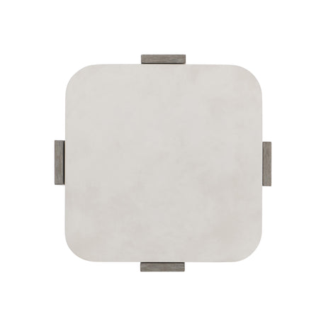 Gooding Sand Grey/Flint Side Table - Ornate Home