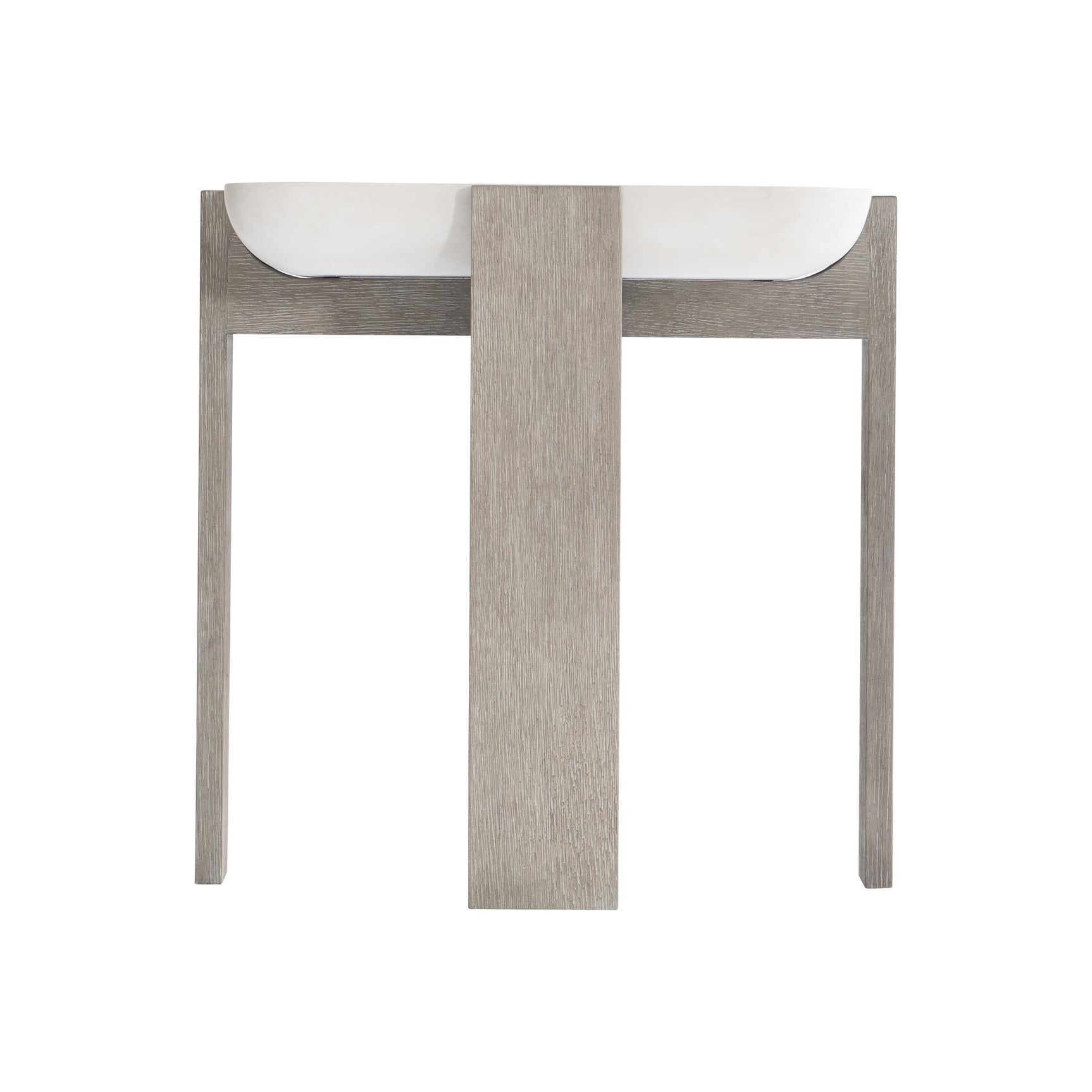 Gooding Sand Grey/Flint Side Table - Ornate Home