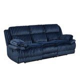 Goodland Blue Double Reclining Sofa - Ornate Home