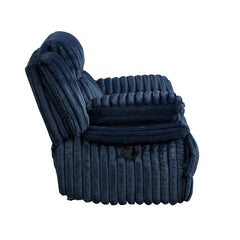 Goodland Blue Glider Reclining Chair - Ornate Home