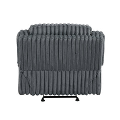Goodland Dark Gray Glider Reclining Chair - Ornate Home