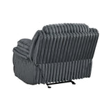 Goodland Dark Gray Glider Reclining Chair - Ornate Home