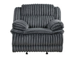 Goodland Dark Gray Glider Reclining Chair - Ornate Home